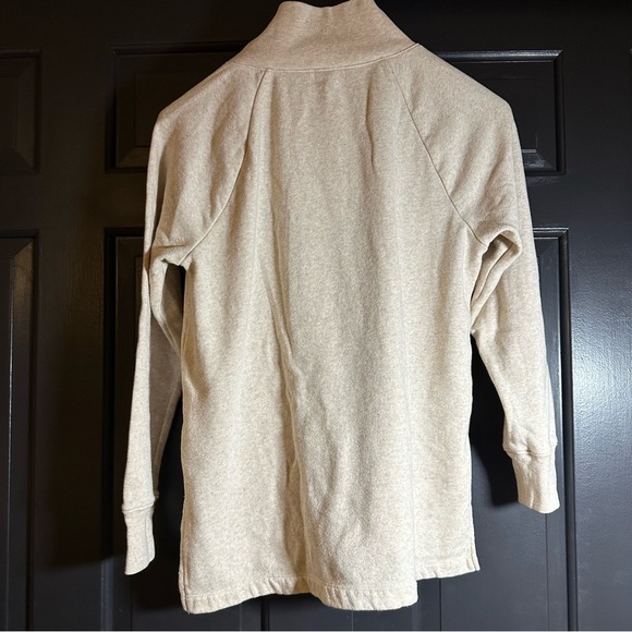 J. Crew Sweater Pullover Women S   Knit High Neck Button Long Sleeve (b5 - Picture 3 of 9